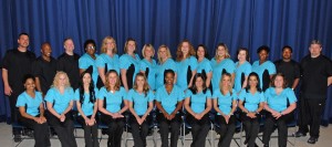 Members of the 2013 Radiography graduating class at Vance-Granville Community College who received their pins May 6 included, seated, from left: India Jeffries, Minna Henderson, Tabitha Hudgins, Brittany Young, Erica Bullock, Rakeena Hammond, Brittany Wood, Heather Riley, Fluturije Sira and Sarah Riggan; and standing, from left: Anthony Sproul, Larry Sheeley, Jeremy Hohman, Tenita Dawson, Rita Hatzimimis, Holly Walters, Christina Long, Stacey Carrington, Mary Green-Edmonds, Candice Long, Lora Rowland, Larysa Stolarchuk, Sherri Perry, Lorenzo Tywayne Ball and Jerry Wilson. (VGCC Photo)