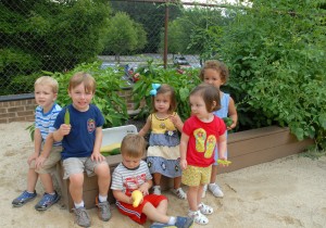 Kids grow their own food at VGCC Child Care Center