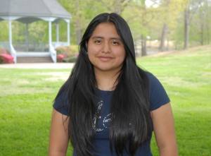 Martha Yosmara Garcia Cervantes, seen here on VGCC’s Main Campus (VGCC Photo)