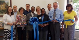 Shown at the Henderson-Vance Chamber of Commerce ribbon cutting for Sam’s Club are, from left; Melanie Mann, HVCC Office Manager; Chamber Ambassador Michael Bobbitt; Jenny Hester, Prim Development and HVCC Board Chair; Phil Hart, Data Forge/Home In Henderson/HVCC Board of Directors; Keith Wilson, Marketing and Member Service Manager for Sam’s Club; Sheri Jones, HVCC Communications Consultant; Yasmine King, Membership Coordinator for Sam’s Club; John Barnes, HVCC President; Hal Mutzel, Express Employment and HVCC Board of Directors; Connie Ragland, HVCC Work First Coordinator; Not Pictured: Annette Roberson, HVCC Director of Membership Services.