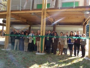 Amongst those in attendance were Mayor Pro-Tem Mike Rainey; Deborah Brown, County Board of Commissioners Chair; local City and County officials/leaders;  Weinstein Friedlein Architects; U.S. Army Corps of Engineers; Girl Scout staff and volunteers; Jenny Hester, Prim Development and HVCC Board Chair; John Barnes, Henderson-Vance Chamber of Commerce President and staff; Chamber Ambassador Michael Bobbitt; Chamber Ambassador Clareese Moss, New You with Shortcake; Chamber Ambassador Val Short, Triangle North Healthcare Foundation; and other Chamber members.