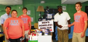 Men's Shelter Donations