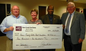 Farm Bureau Donation to PSF