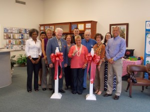 Shown at the Henderson-Vance Chamber of Commerce ribbon cutting for Shortcakes are, Clareese Moss, owner; Mayor Pete O’Geary; HVCC President John Barnes; Chamber Ambassador Pam Norwood, Magnolia Management; Chamber Ambassador Kevin Bullock, WIZS 1540-AM; Chamber Board member and Ambassador Twanna Jones, ACTS; Chamber Ambassador Cheryl Elman, Dave Elman Hypnosis Institute; Chamber Board member Jenny Hester, PRIM Development & Rentals; Chamber member Durward Jarrell, DB’s Windshield Repair & Headlamp; Vanessa Jones, HVCC Work First Coordinator; Melanie Mann, HVCC Office Manager. Not Pictured: HVCC Director of Membership Services, Annette Roberson.