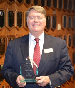 VGCC President’s Leadership Award recipient Eddie Ferguson (VGCC photo)