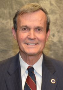 Danny W. Wright of Henderson was elected chair of the Vance-Granville Community College Board of Trustees on Monday, July 18. He succeeds Deborah Brown, who has chaired the board for the past four years. (VGCC photo)