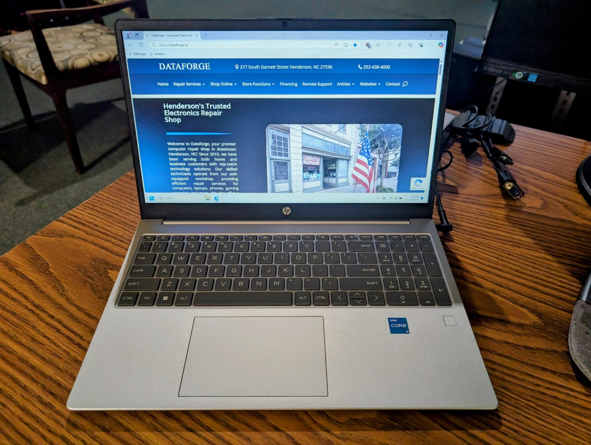 HP Laptop 15t-fd000, i5-1334U, 8gb RAM, 256gb NVMe, 15.6 inch